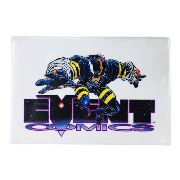 VTG 90s Comicon Promo Pinbacks Majestic Entertainment Tekno Comix Event Comics - Picture 5 of 9